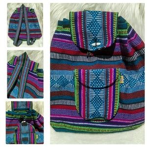 ❎SOLD❎ 🎒 Mexican Boho Style Backpack